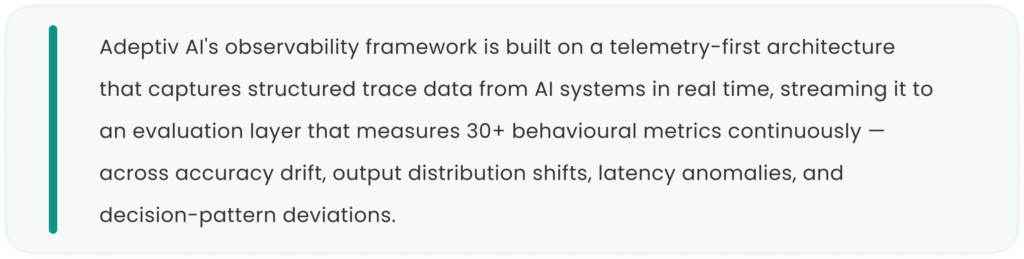 AI Obsevability